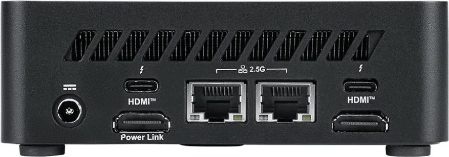 Mini PC, MSI, Cubi NUC AI 1UMG-005EU, Intel Core Ultra 7 155H, 16GB RAM Memorje, 1TB SSD, Wi‑Fi/BT, Windows 11 Pro, e zezë