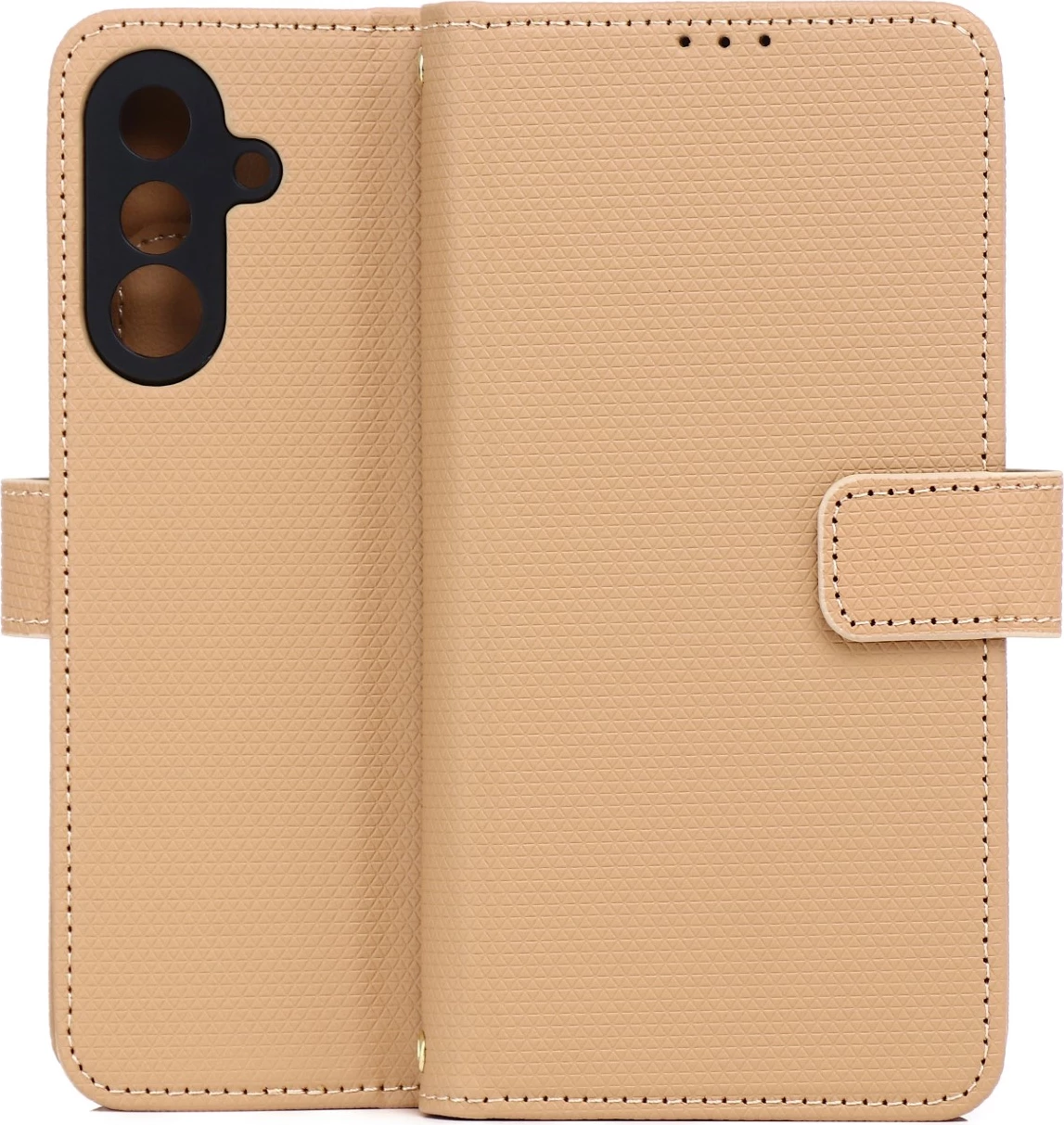 Mbështjellës ONASI Wallet Neo, flip wallet për Samsung Galaxy S26 5G, MPN 24397, bezhë