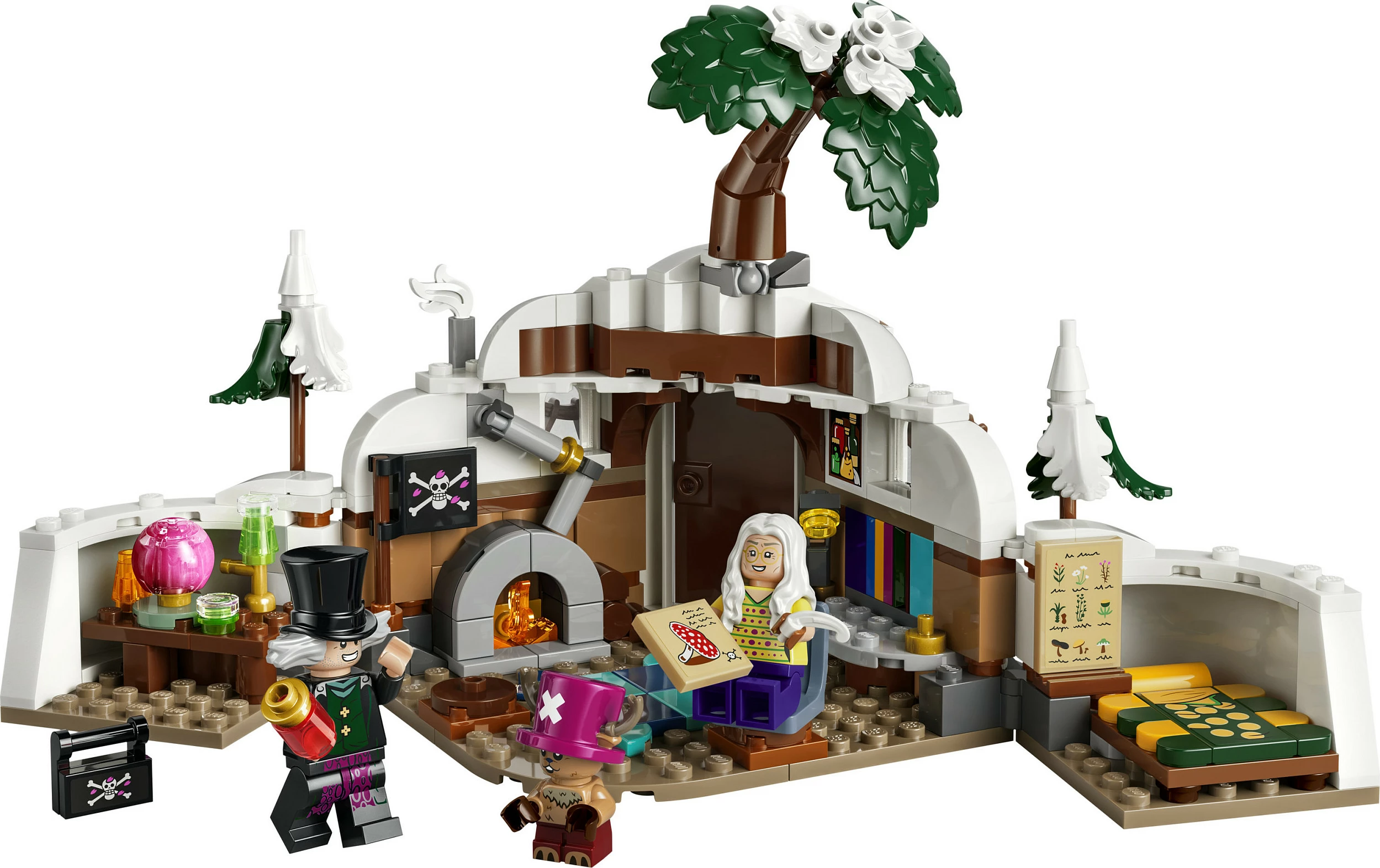 Set LEGO One Piece 75641 Streha e Dr. Hiriluk, 271 copë