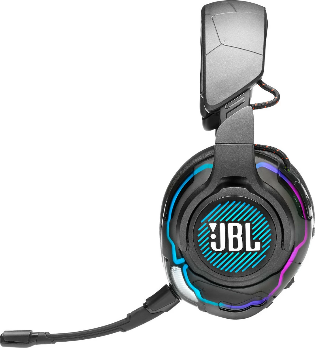 Kufje gaming JBL Quantum One, me kabllo, over-ear, me mikrofon, të zeza