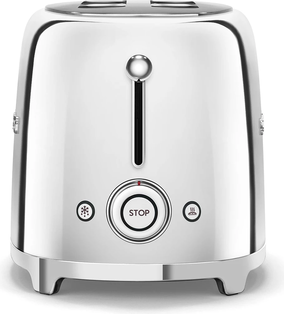 Toster Smeg 50’s Style TSF01SSEU 2-slot 950W, krom