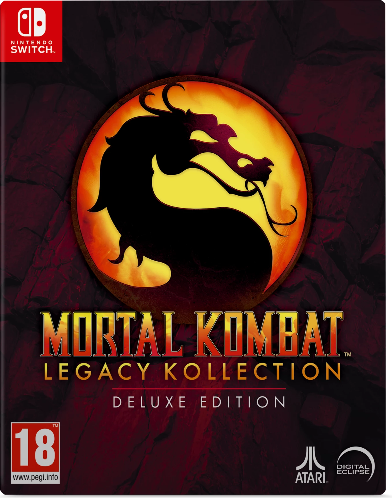 Lojë për Nintendo Switch Atari Mortal Kombat: Legacy Kollection Deluxe Edition, PEGI 18