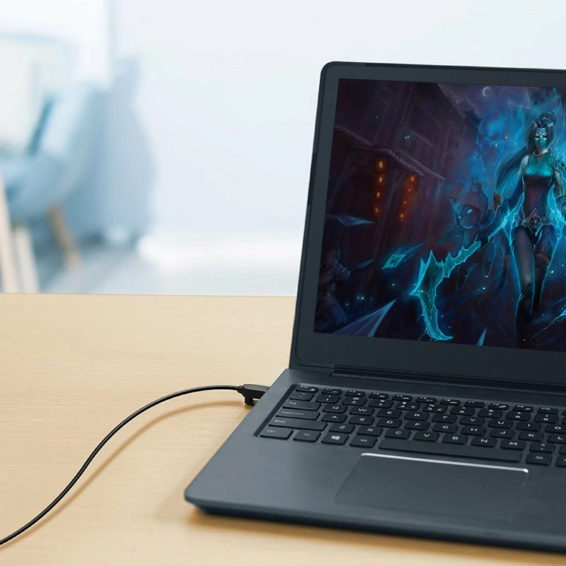 Kabllo rrjeti Ugreen Cat 6A UTP RJ45, 5m, e zezë