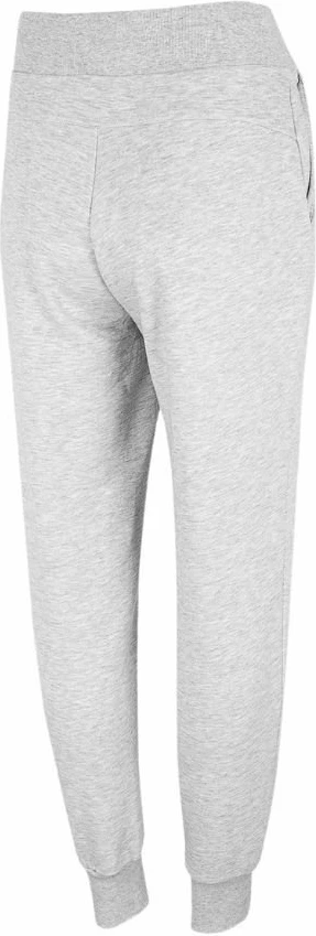 Pantallona tute 4F 4FWSS24TTROF606 XXL, 79% pambuk, me lidhëse, 2 xhepa, gri (27M)