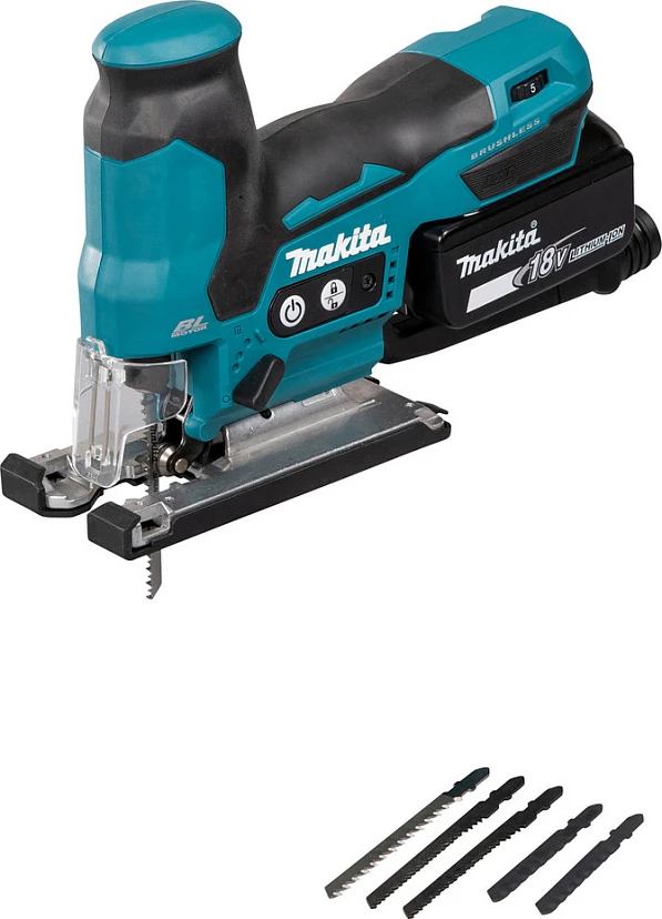 Sharrë tifo Makita DJV185RF1J, 18V, brushless, dorezë e sipërme, jeshile
