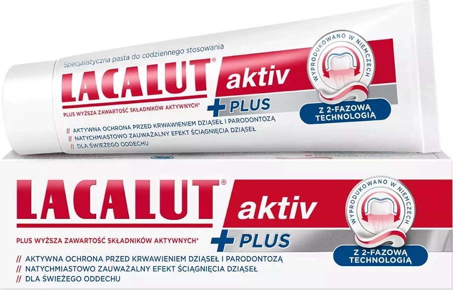 Pasta për dhëmbë Lacalut Aktiv Plus 75ml
