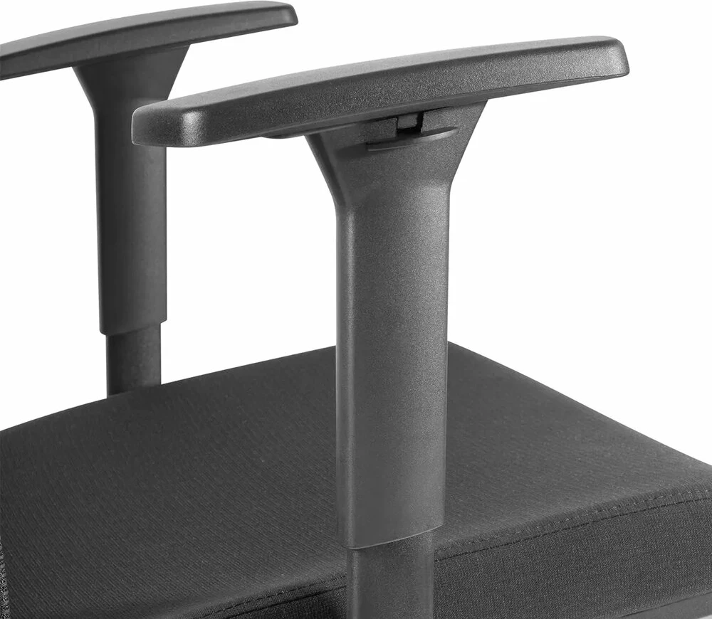 Karrige zyre UVI Focus UVIB001, ergonomike me rrjetë, me mbështetje koke, e zezë