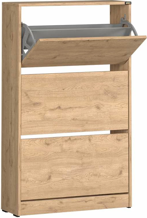 Dollap për këpucë Hanah Home, ngjyrë lisi, Flat