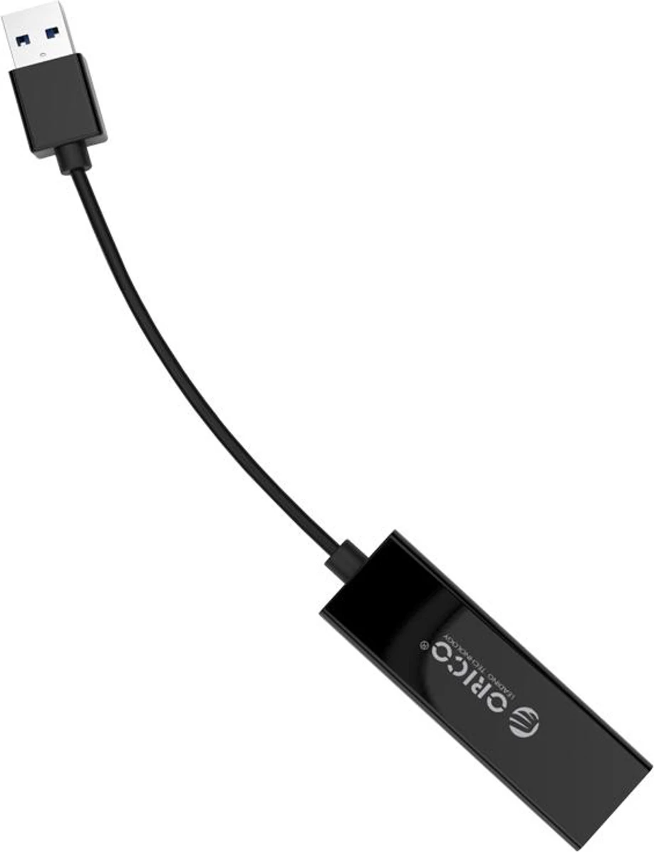 Kartë rrjeti e jashtme Orico UTJ-U3 1Gbps USB-A 3.0 në RJ45, e zezë