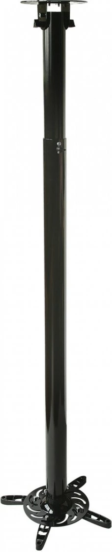Mbajtës tavanor për projektor ART P-104, universal, 110-197 cm, i zi