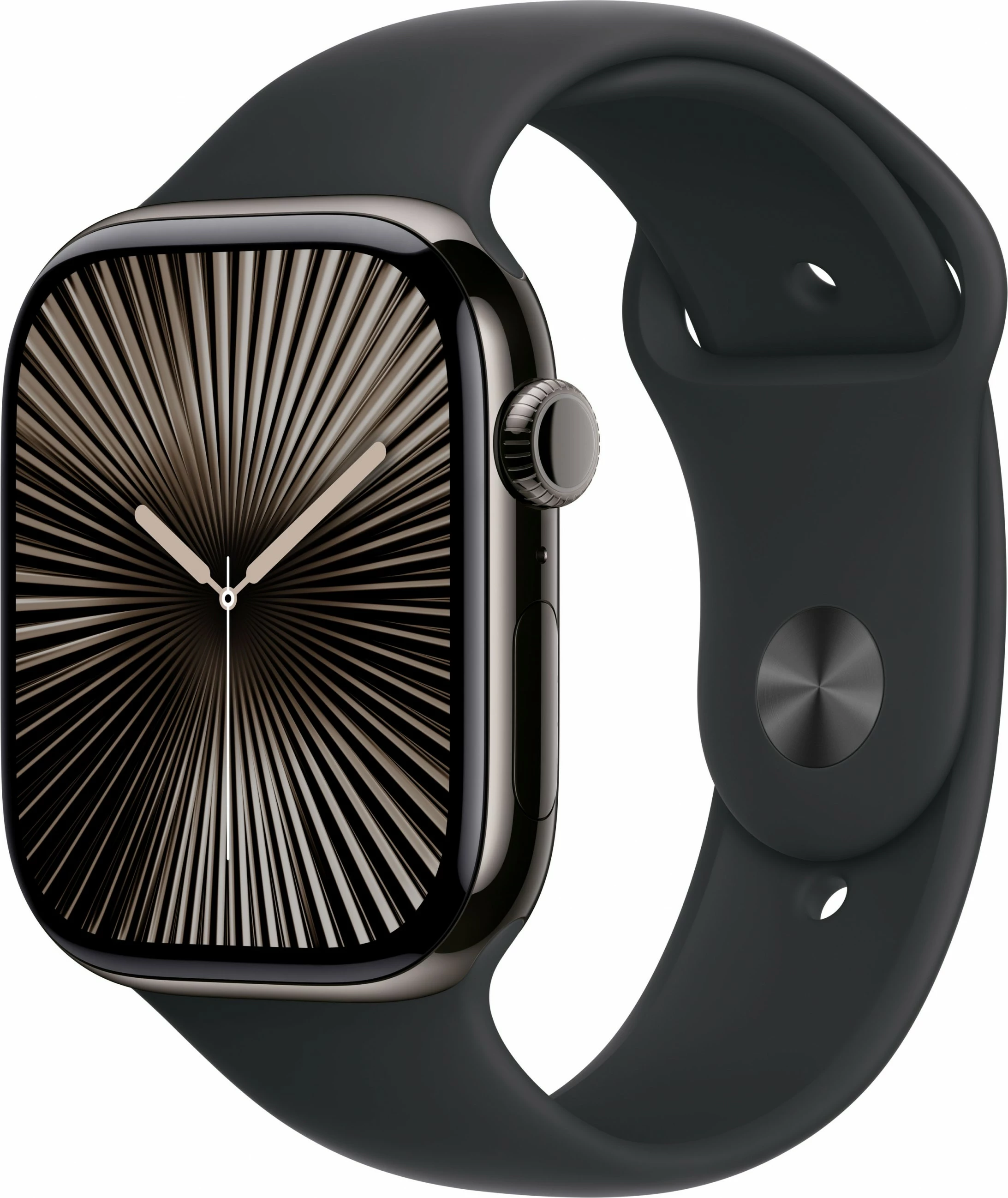Smartwatch Apple Watch Series 10 GPS + Cellular 46mm, 64 GB, ngjyrë e zezë