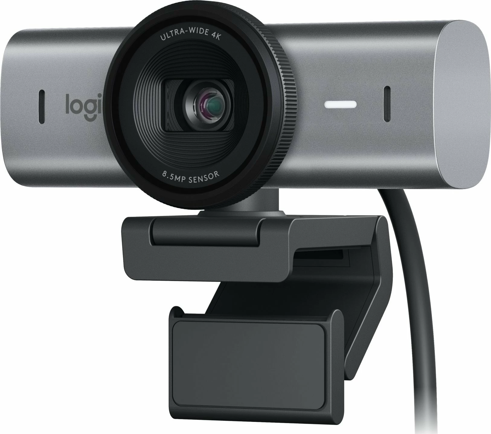 Webcam Logitech MX Brio 960-001559 4K Ultra HD USB-C, mikrofona stereo, 90°, zoom 4x, Grafit