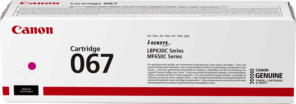 Toner, Canon, 067 / 5100C002, rendiment 1250 faqe, magenta