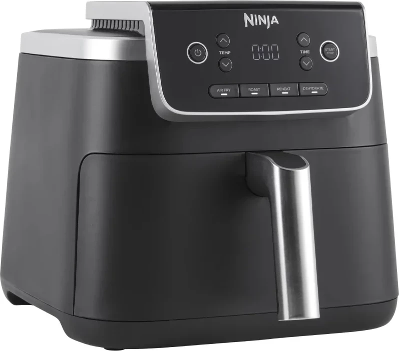 Fritezë me ajër, Ninja, AF140EU, kapacitet 4.7 L, temperatura 40-240°C, 4 funksione, e zezë