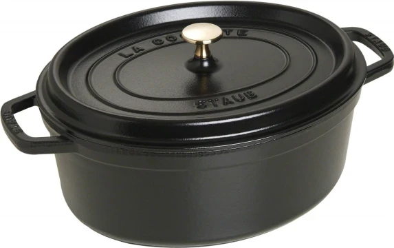 Tenxhere ZWILLING STAUB LA COCOTTE, 5.5 L, e zezë 