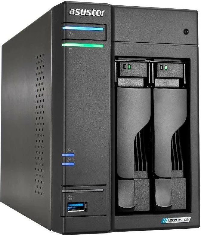 NAS Asustor AS6702T, 4GB RAM, 6 slote, HDMI, RJ-45, USB 3.2, M.2 NVMe, Serial ATA III