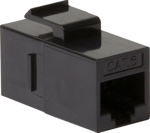Adapter Keystone RJ45 LogiLink Cat6 UTP, 2xRJ45, i zi