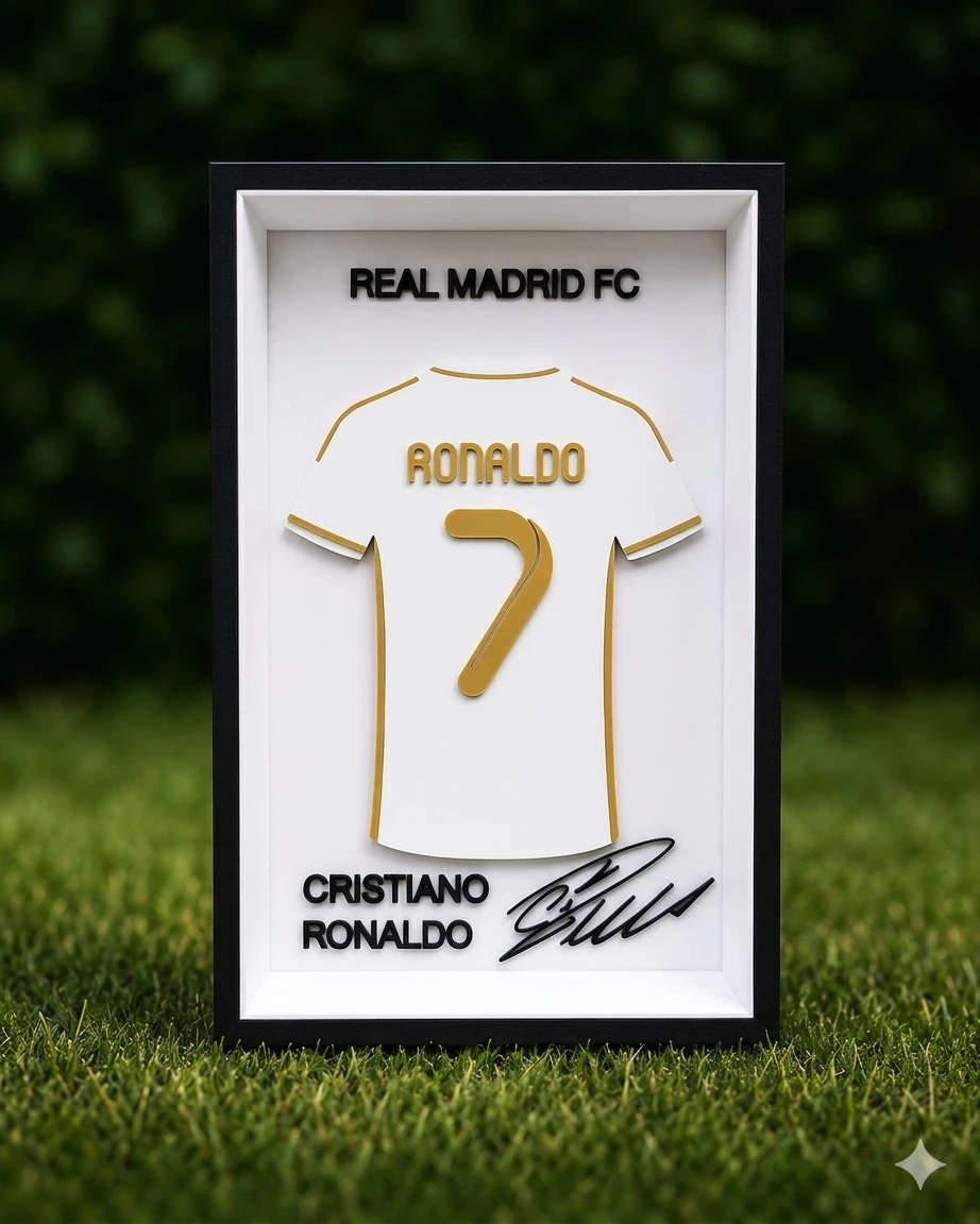 Kornizë 3D Ronaldo Real Madrid