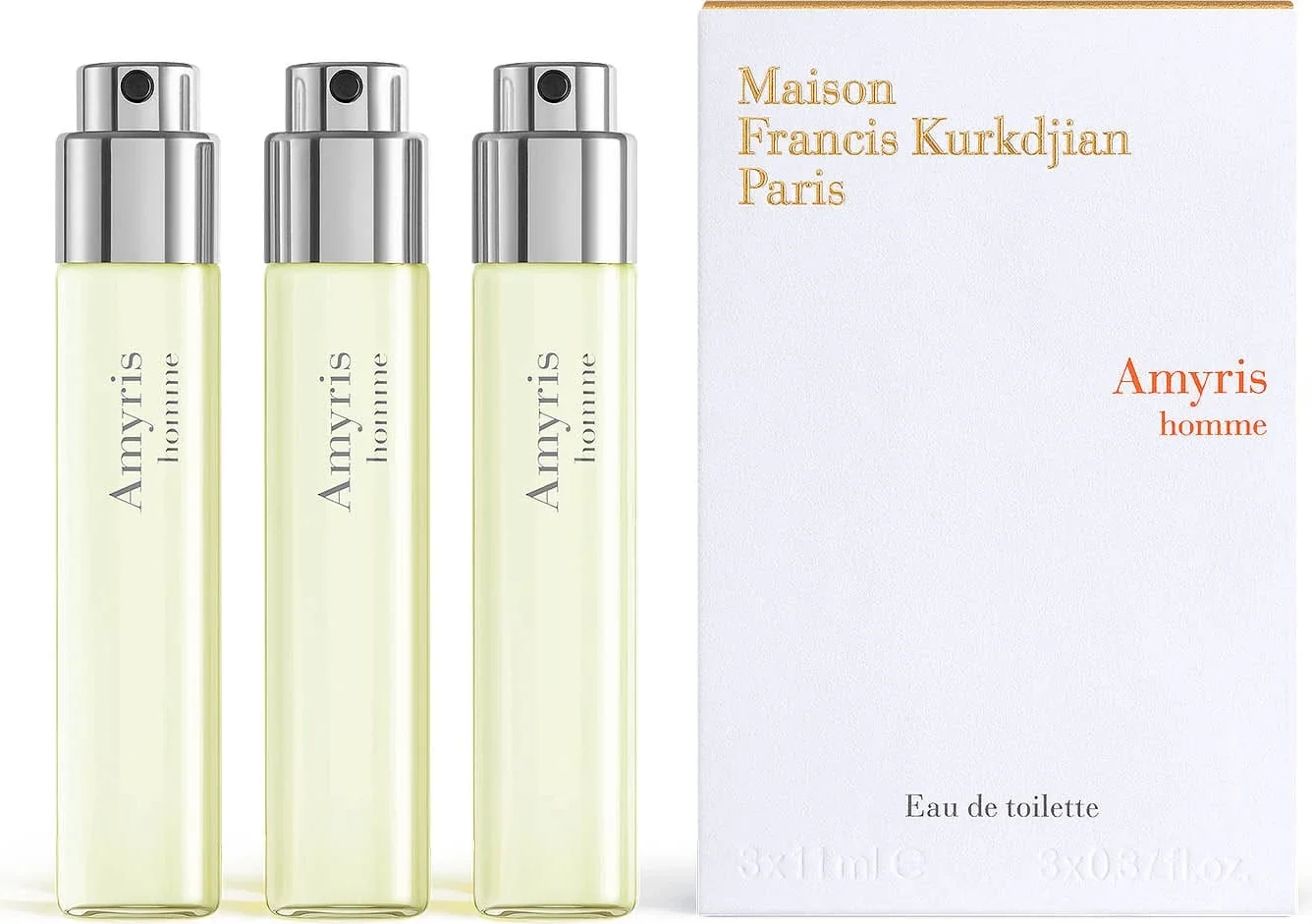 Set Parfumesh Eau de Toilette Maison Francis Kurkdjian Amyris homme, 3x11ml