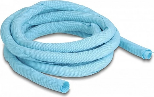 Mëngë e thurur vetë-mbyllëse DeLOCK, 2 m x 10 mm, -50 deri 150°C, blu
