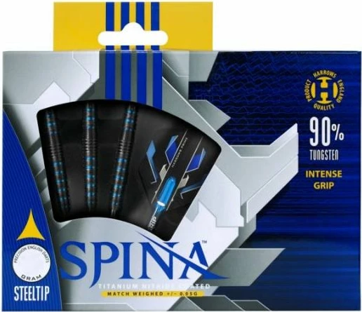 Shigjeta për Dart Harrows Spina e Zezë 90% Steeltip