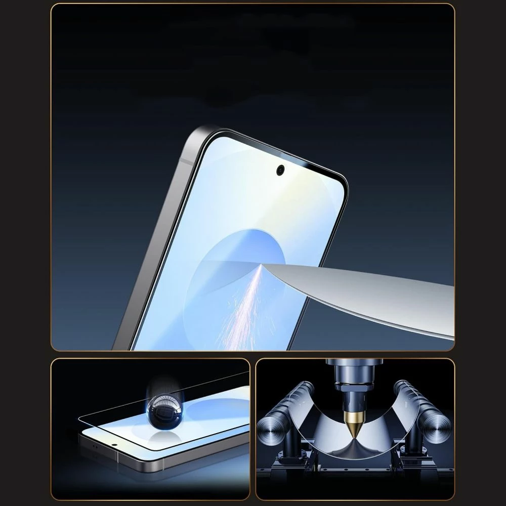 Mbrojtës ekrani me xham të kalitur Tech-Protect Easy Set+ për Samsung Galaxy S26 Ultra, 9H, i zi, set 3 copë
