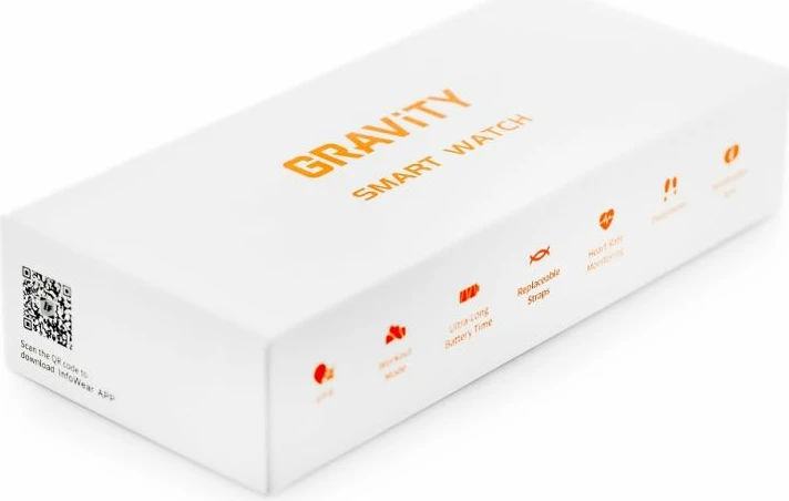 Smartwatch për femra Gravity, rozë navy blue