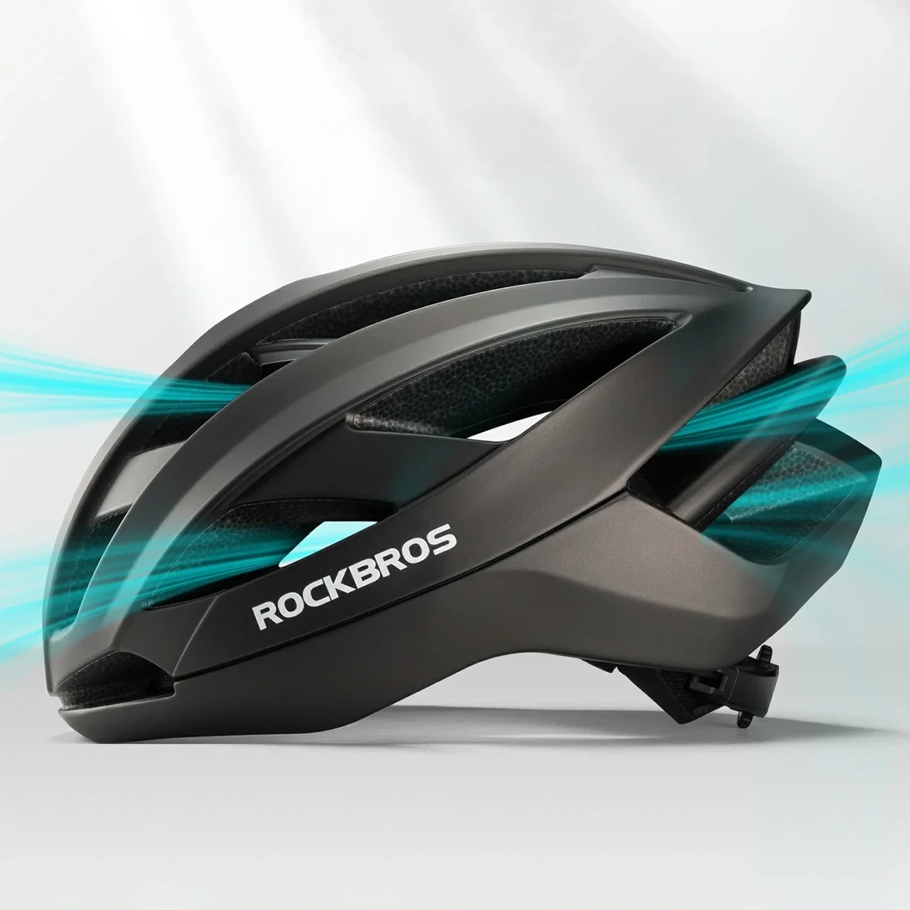 Helmetë biçiklete Rockbros LK-69 58-62 cm In-Mold me kornizë të përforcuar, e zezë