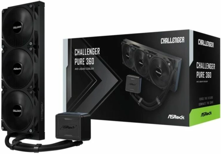 Ftohës procesori Asrock Challenger Pure 360, i zi