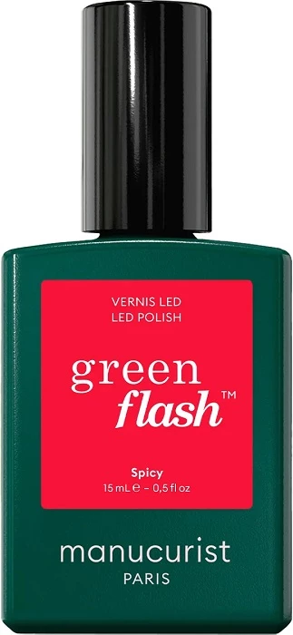 Llak për thonj Manucurist Green Flash Spicy për femra, 15ml