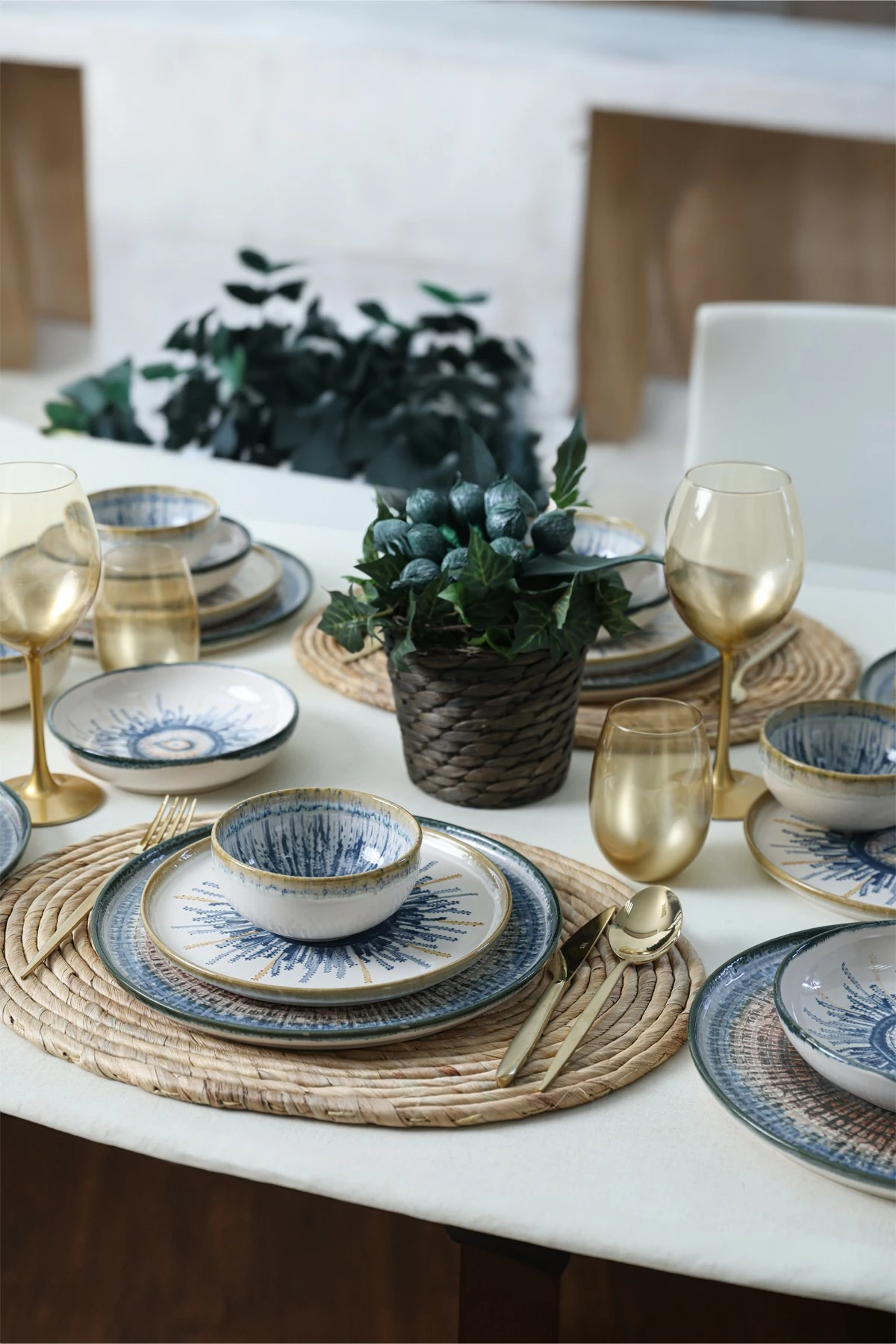 Set enësh për drekë, 24 copë, Hermia Concept, X00017288