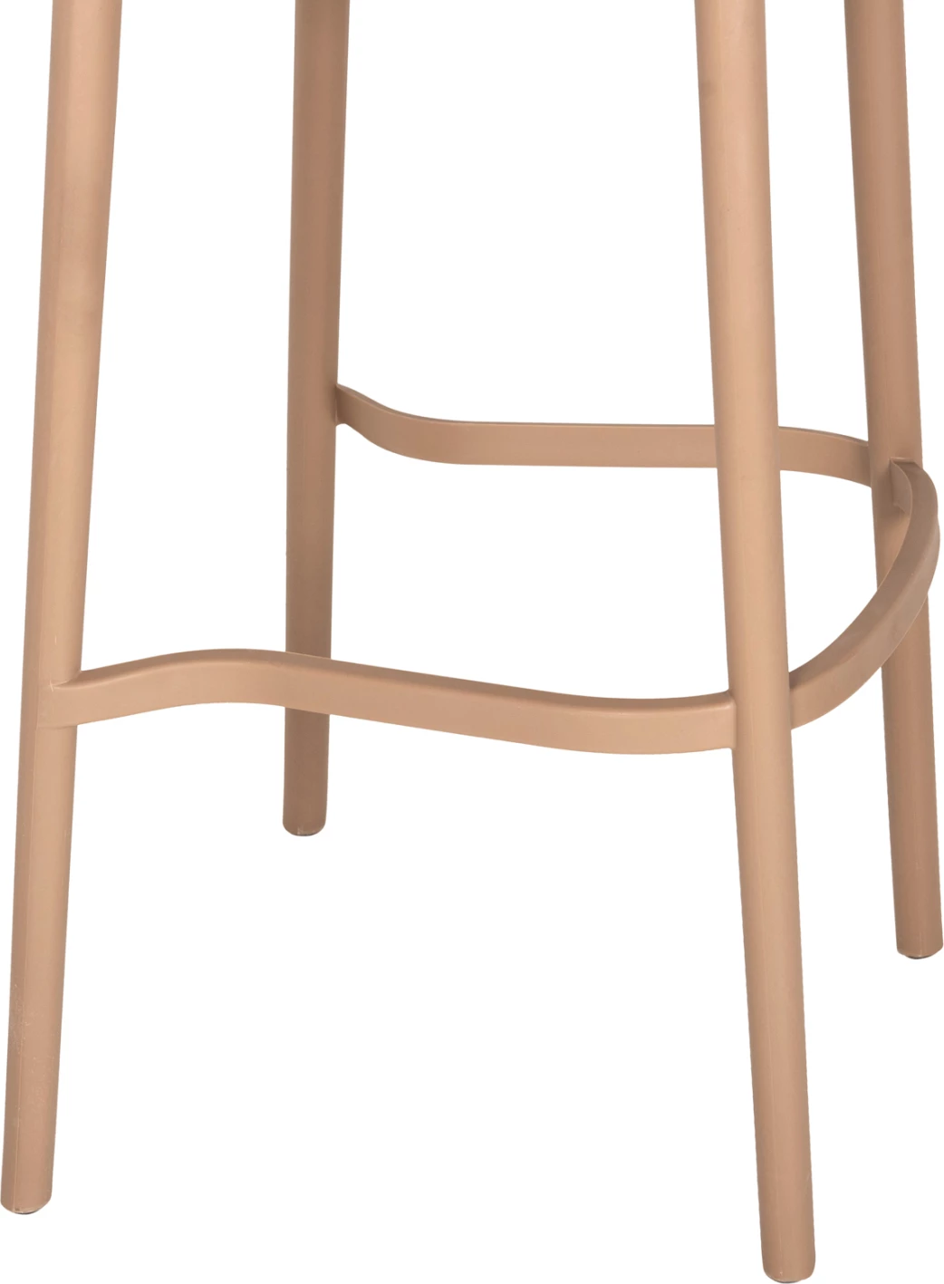 Karrige për bar, polipropileni, ngjyrë kapuçino, FH5939.03, 51x52x104H cm