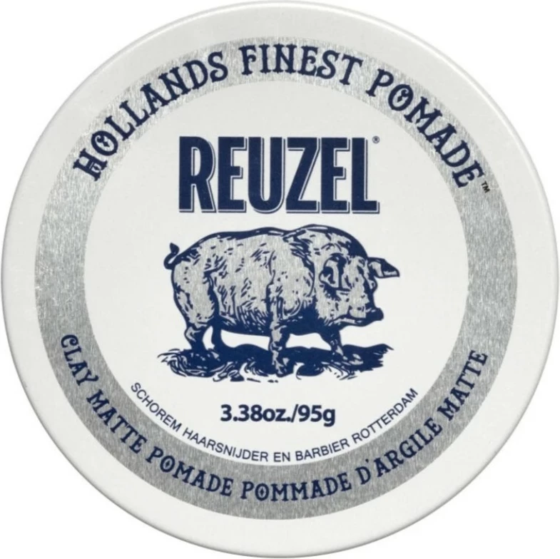 Pomadë për flokë Reuzel Hollands Finest Pomade Clay Matte 95g