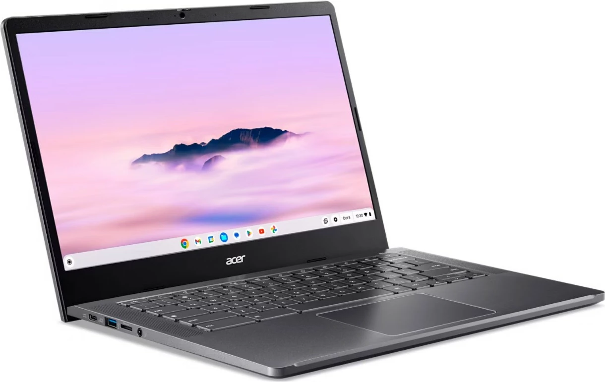 Kompjuter portativ Acer Chromebook Plus 514 CB514-4H-387Q, Intel Core i3, 8GB RAM, 128GB SSD, 14 inç, gri