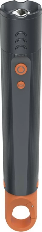 Elektrik dore Hama FLX600 600 lm rreze 250 m IP44 fokus i rregullueshëm 4 modalitete SOS me bateri AAA e zezë