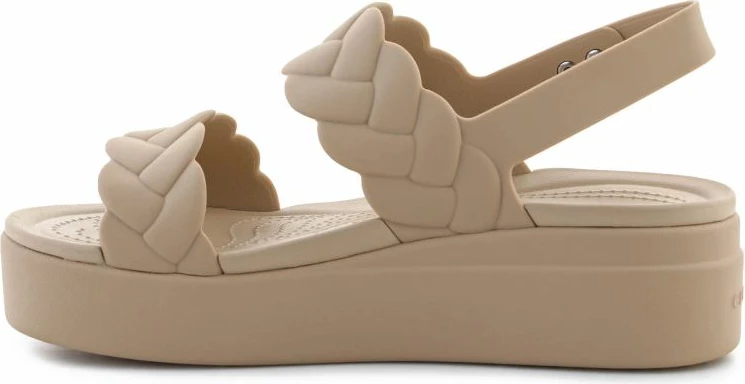 Sandale Crocs femra, bezhë