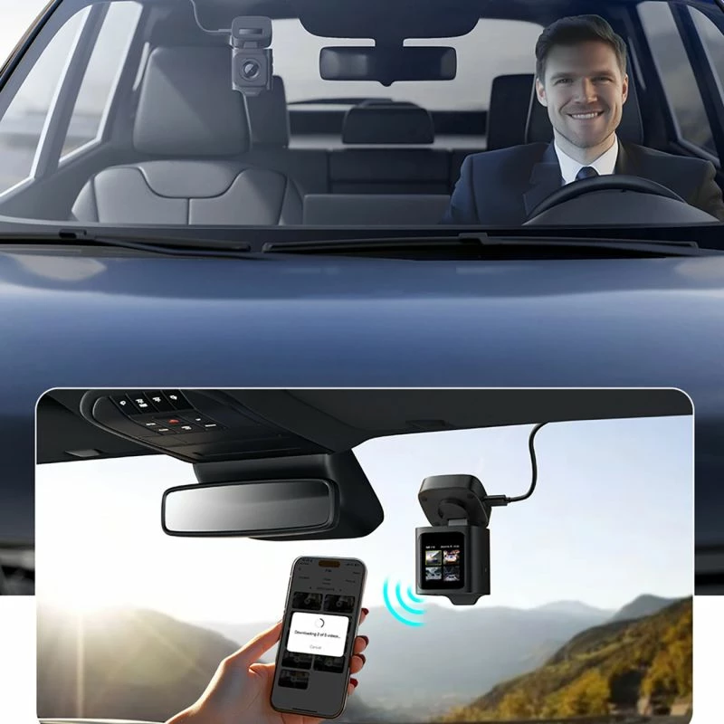Kamerë veture Baseus PrimeTrip VD1 Pro 4K, e zezë