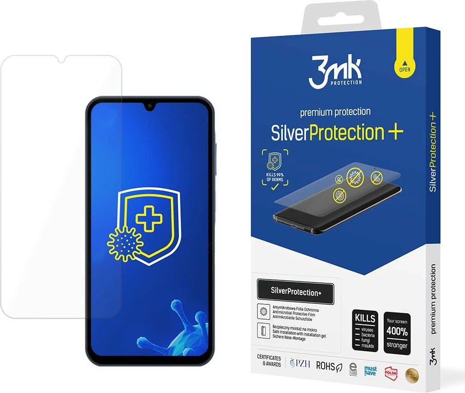 Folje mbrojtëse 3mk SilverProtection+ për Samsung Galaxy A15 5G