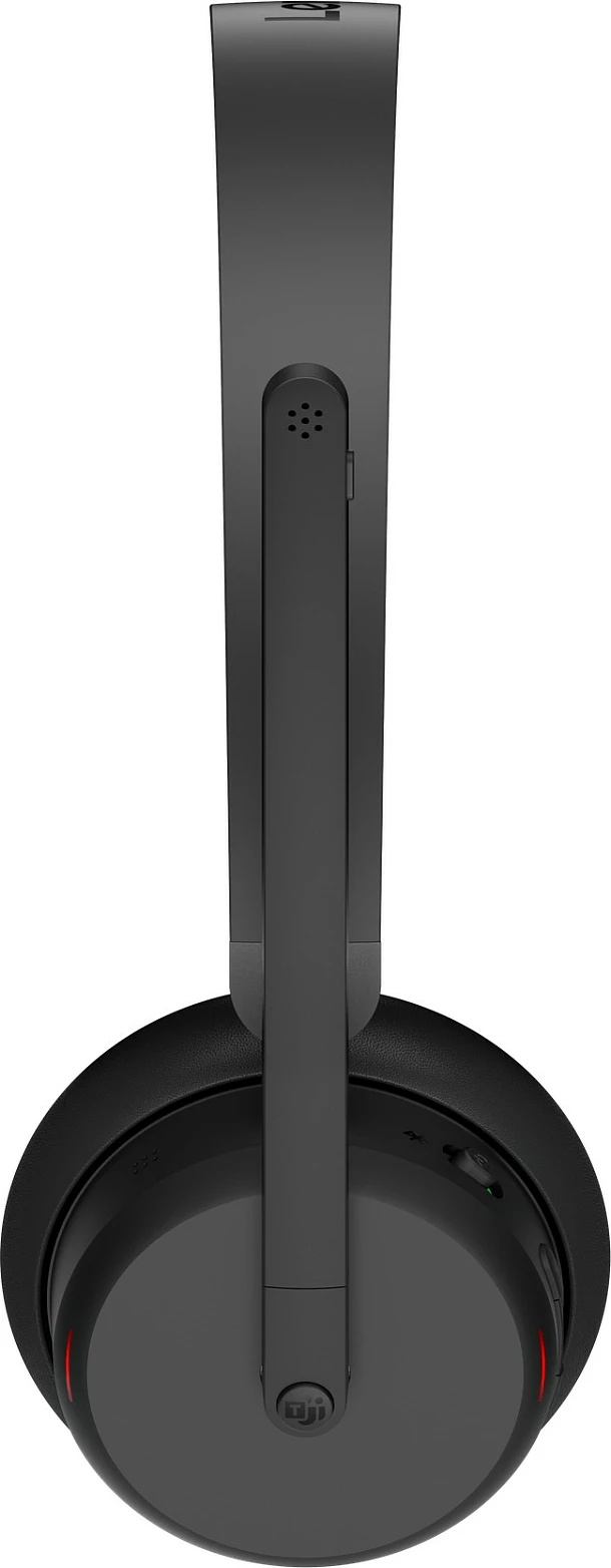 Kufje Lenovo 6550, Wireless Dual-Mode, ANC, Teams, USB-A, të zeza