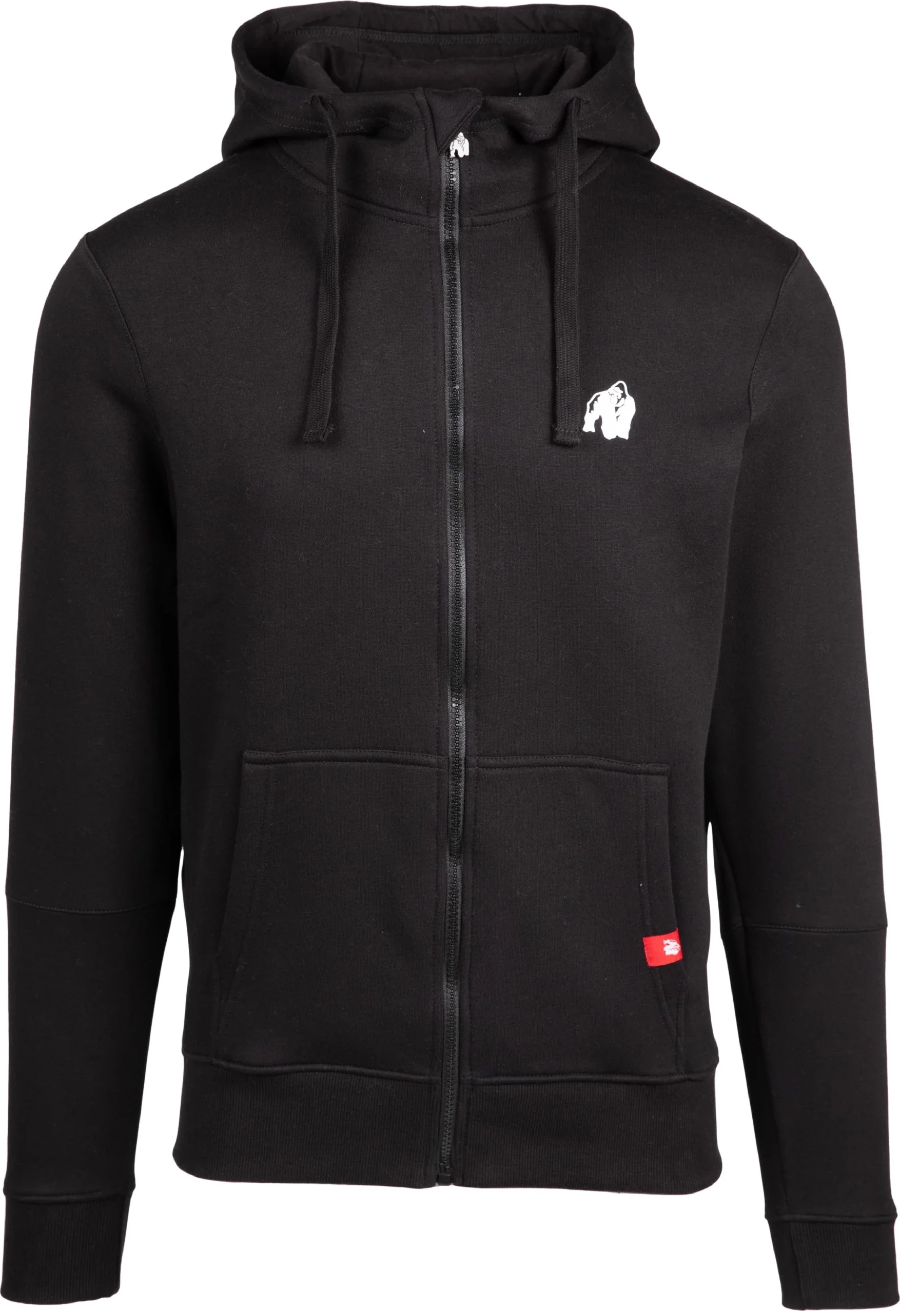 Leon Zipped Hoodie - Black [Madhësia: 2XL]