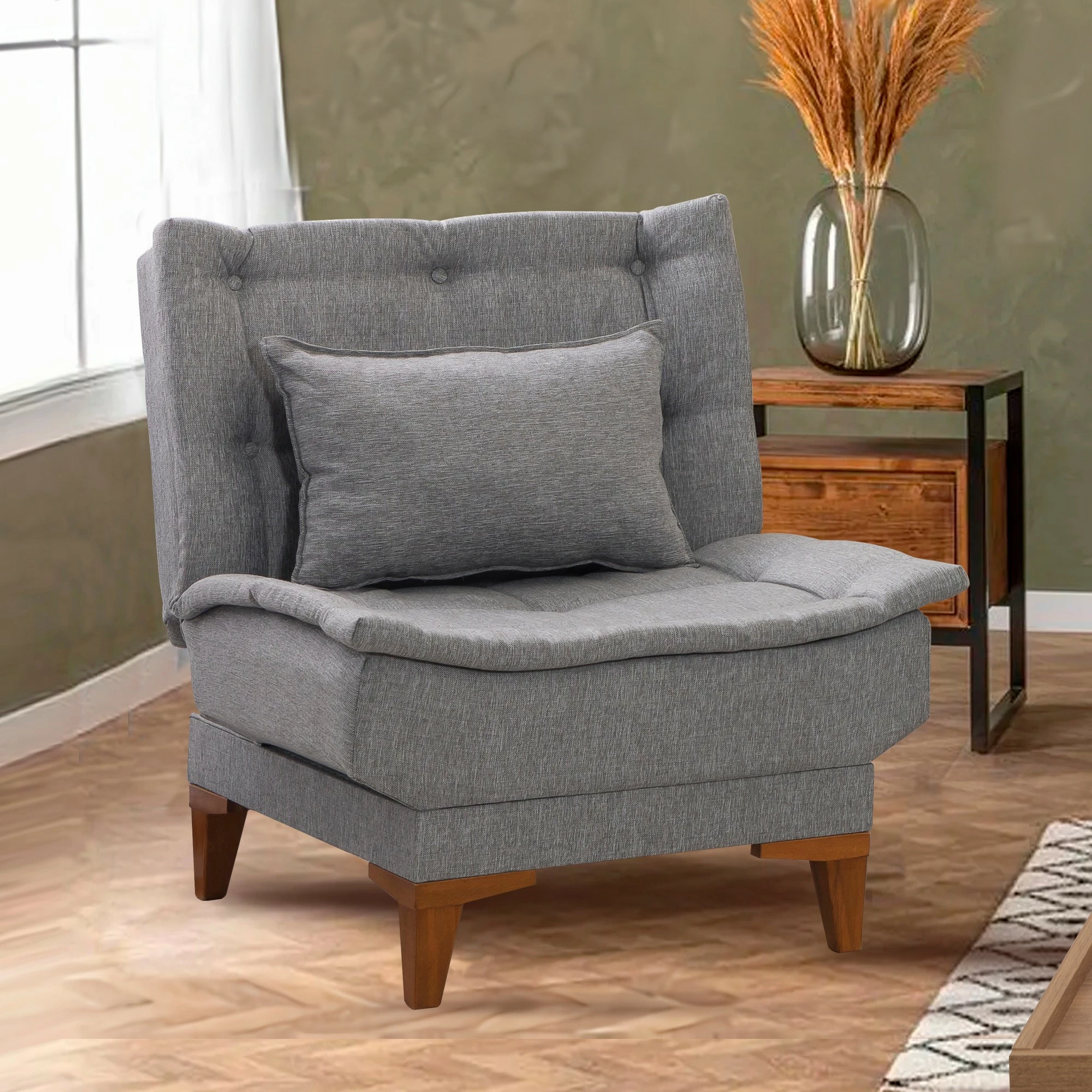Karrige Wing Atelier del Sofa, gri
