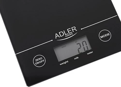 Peshore Kuzhine Digjitale Adler AD 3138B – E Zezë, Drejtkëndëshe