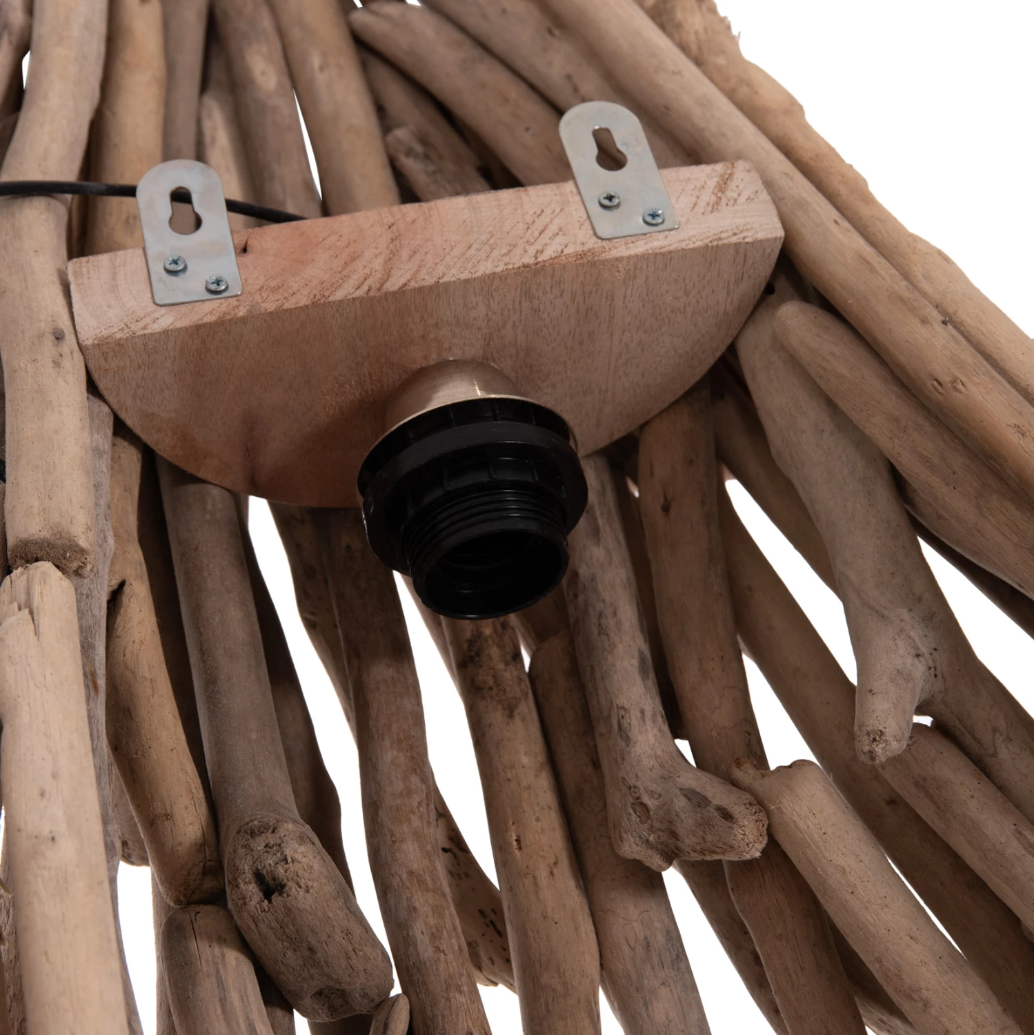 Llambë muri VEKNA, dru driftwood natyral, 43x15x100cm