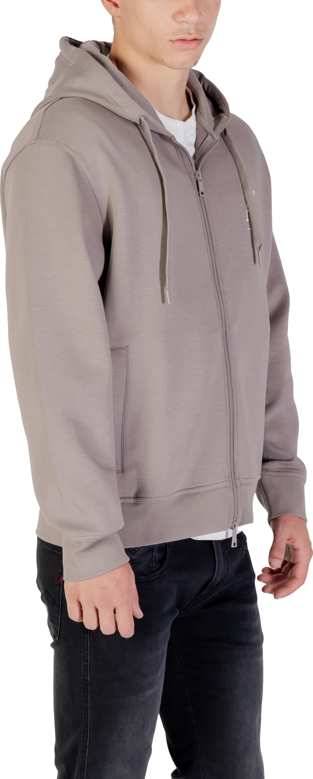 Duks me kapuç për meshkuj Armani Exchange XM000371 AF10818, taupe [Madhësia: L]