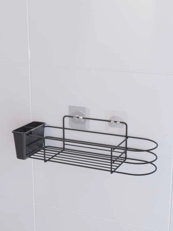 Organizues banjoje metalik, ngjyrë e zezë, Hermia SY302K, 9x36x12cm