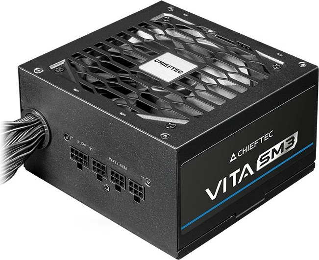 Kasë Chieftec VITA SM3 BPX-850-C, 850W, 80 PLUS Bronze, gjysmë-modulare, e zezë