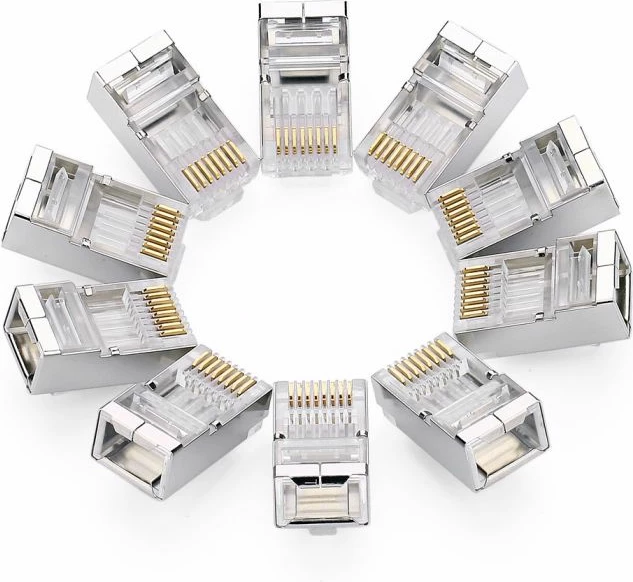 Konektor rrjeti RJ45 UGREEN 20333 Cat6 (paketë 10 copë)