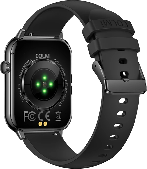 Smartwatch Colmi C28 1.93" AMOLED, thirrje Bluetooth, 230mAh, e zezë
