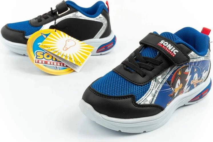 Atlete fëmijësh Leomil Sonic me drita LED, me shirit