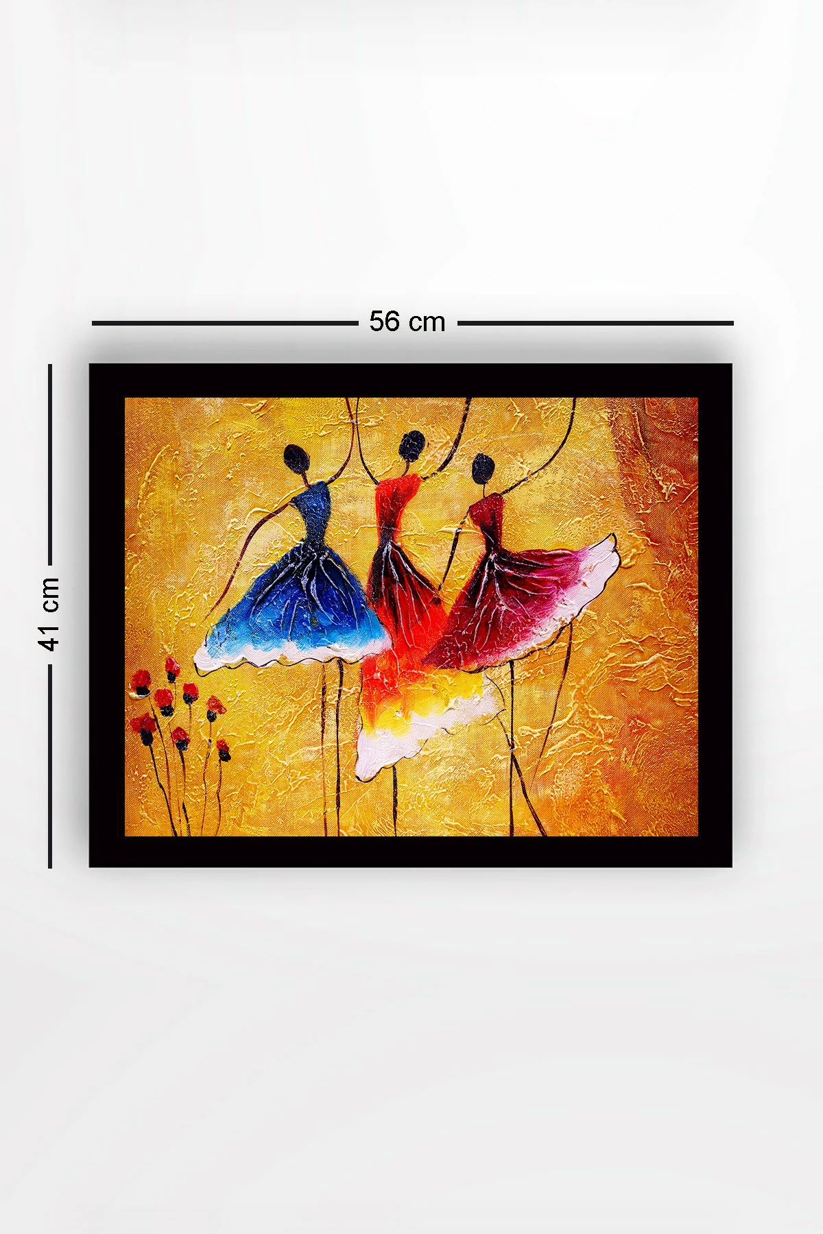 Pikturë dekorative me kornizë, MDF, shumëngjyrëshe, SC0976, 41x56cm